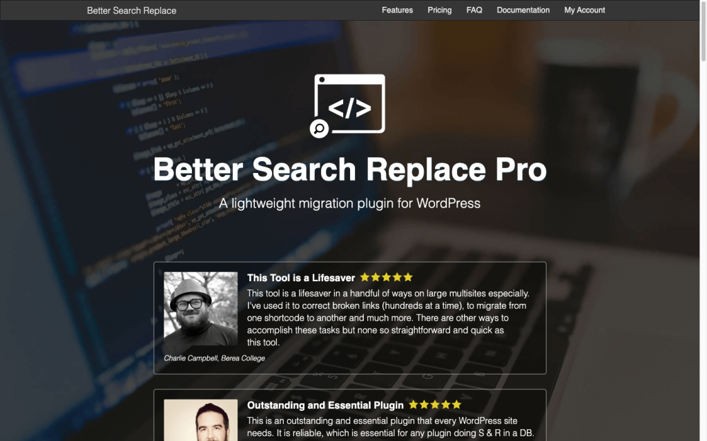 Better Search Replace