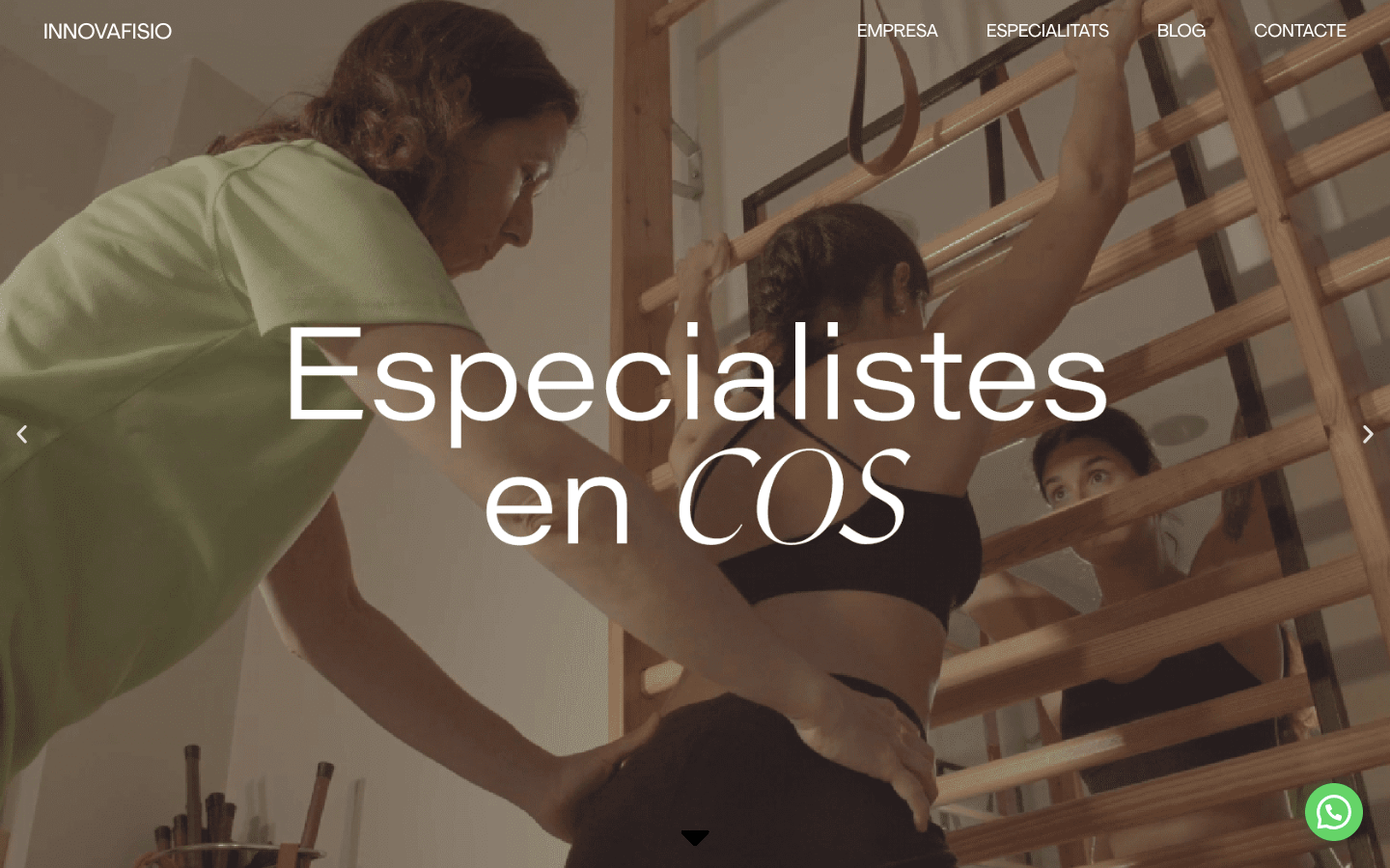 Proyectos 15 innovafisio home desktop